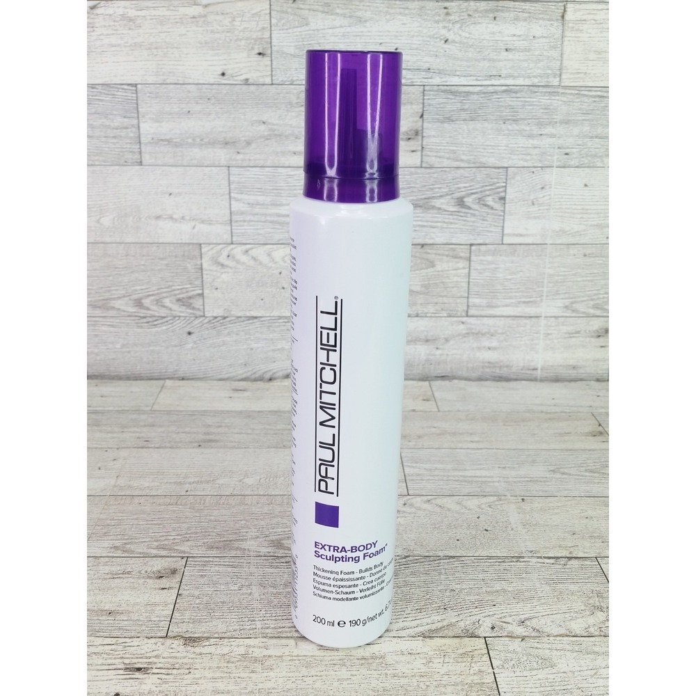 Paul Mitchell Extra Body Sculpting Foam - Adds Volume - Any Hair Type - 6.7 oz